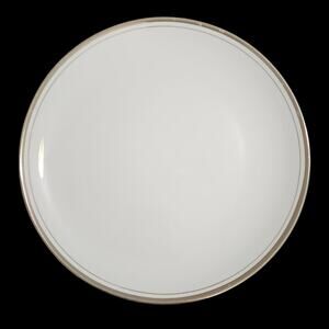 Royalton China Co Japan 9.5" Gold Trim Translucent Porcelain Plate